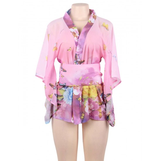 Kimono Uniform Short Skirt Extreme Temptation Set Kimono Uniform Short Skirt Extreme Temptation Set
