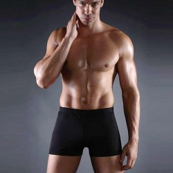 Men's Black Swimming Trunks Jammers Endurance Quick Dry Swimming Trunks